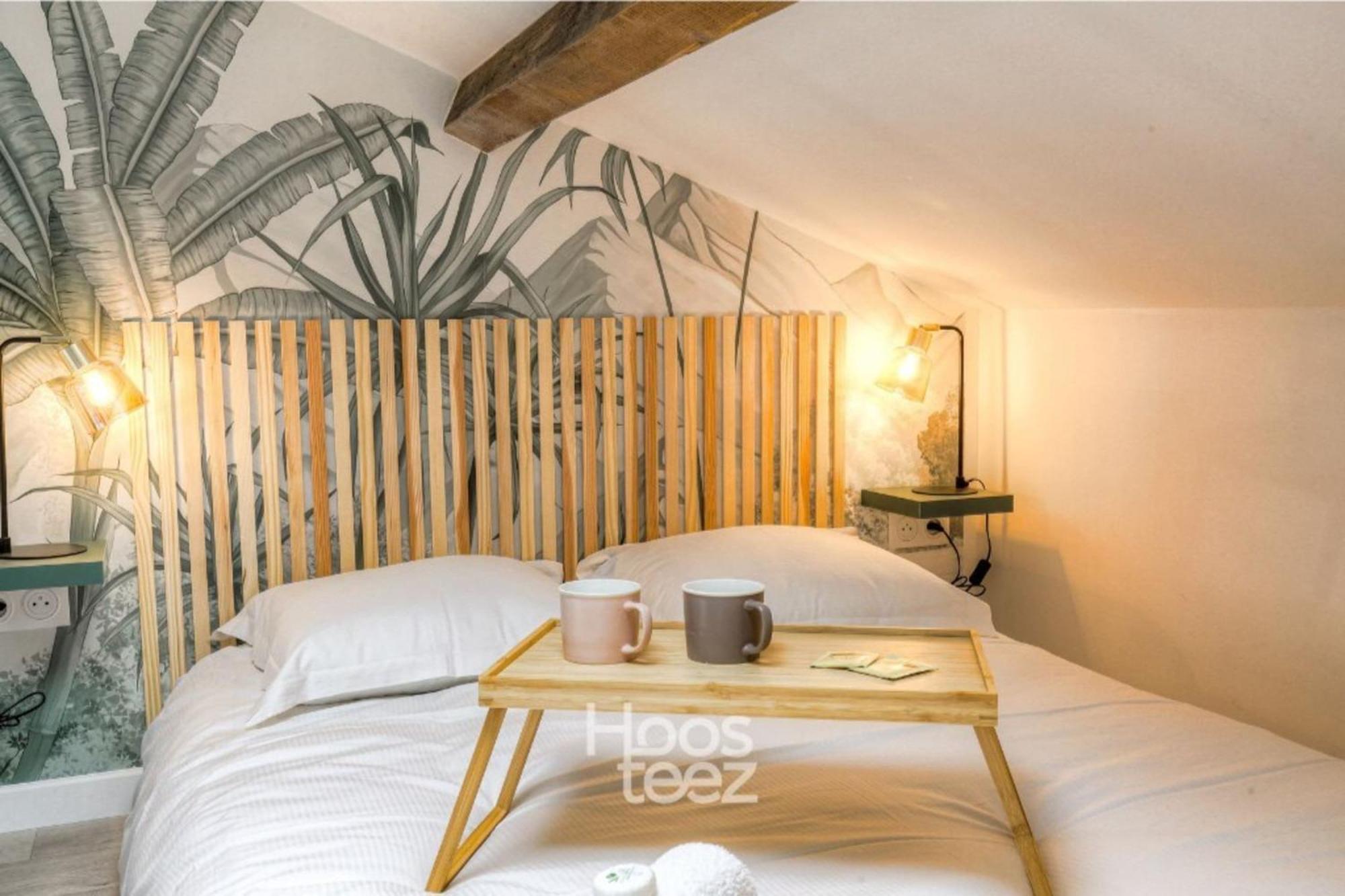 Atypique Et Reposant Avec Parking Gratuit Apartment Villeurbanne Exterior foto